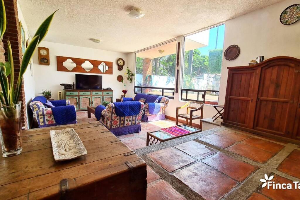 Finca Taino. Hermosa Casa Con Alberca Jiutepec Zewnętrze zdjęcie